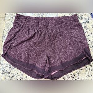Athleta Women's Maroon Athletic Shorts-EUC